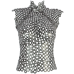 Аксессуар на стену из металла Female Torso Metal Wall Accessory варинант исполнения - 1 | Loft Concept в Рязани