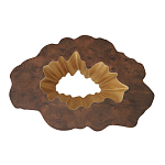 Кофейный стол Burl Exotic tree Coffee Table Black варинант исполнения - 2 | Loft Concept в Рязани