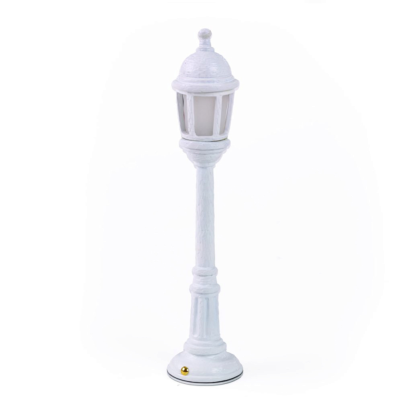 Настольная лампа Seletti Street Lamp Dining White Белый Настольная лампа Seletti Street Lamp Dining White Белый в Рязани | Loft Concept