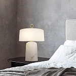 Настольная лампа на мраморном основании Dawn Light варинант исполнения - 1 | Loft Concept в Рязани