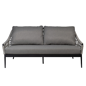 Диван двухместный уличный темно-серый Street Bliss