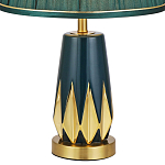 Настольная лампа с абажуром Femia Green Gold Table Lamp варинант исполнения - 2 | Loft Concept в Рязани