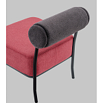 Кресло Ponpoun тёмно-серый бордо варинант исполнения - 3 | Loft Concept в Рязани