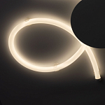 Люстра белого цвета с тремя изогнутыми светодиоидными плафонами Luke Lampco Tracer Lamp варинант исполнения - 4 | Loft Concept в Рязани