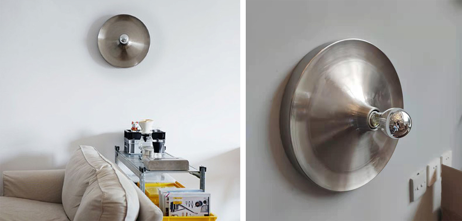 Бра металл в стиле лофт Metal Disk Loft Бра металл в стиле лофт Metal Disk Loft - Loft-Concept в Рязани