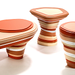 Приставной столик Vorlon Desert Side Table варинант исполнения - 2 | Loft Concept в Рязани