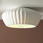 Потолочный светильник керамический Ceramic Embossed Lamp варинант исполнения - 2 | Loft Concept в Рязани