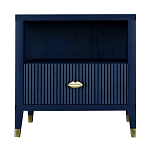 Прикроватная тумбочка с полкой Elsa Dreams Blue варинант исполнения - 5 | Loft Concept в Рязани