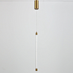 Подвесной светильник в форме цилиндра Trumpet Tube Brass варинант исполнения - 6 | Loft Concept в Рязани