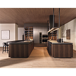 Кухонный гарнитур из массива дерева и камня HI-LINE 6 FRAME DOOR Dada Engenereed Kitchen варинант исполнения - 4 | Loft Concept в Рязани