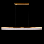 Подвесной светильник линейный из натурального камня Perfection of Geometry варинант исполнения - 2 | Loft Concept в Рязани