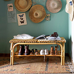 Скамья из ротанга Saveria Rattan Bench варинант исполнения - 6 | Loft Concept в Рязани