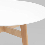 Обеденный стол с белой столешницей ELUNED FURNITURE варинант исполнения - 6 | Loft Concept в Рязани