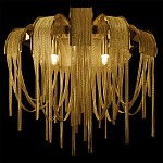 Бра с металиическими цепочками и дугообразными элементами Atlantis Chain варинант исполнения - 8 | Loft Concept в Рязани