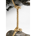 Декоративная статуя из стали Duo Rhinos варинант исполнения - 3 | Loft Concept в Рязани