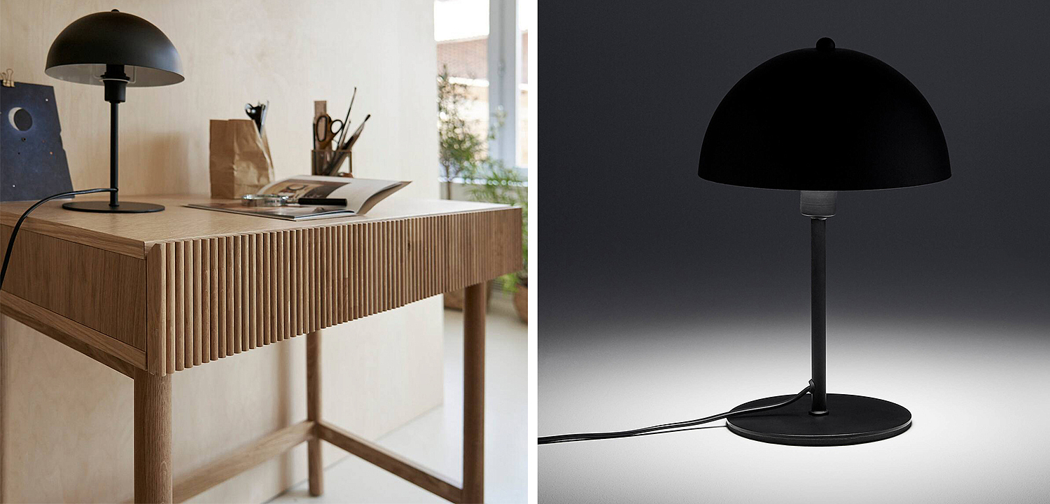 Настольная лампа Umbel Table Lamp Black Настольная лампа Umbel Table Lamp Black - Loft-Concept в Рязани