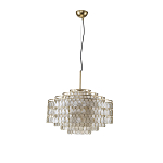 Люстра многоярусная с декором из натуральной морской ракушки Iridescent Light варинант исполнения - 3 | Loft Concept в Рязани