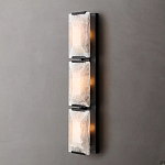 Бра из 3-х прямоугольных мраморных панелей Calling to Shine варинант исполнения - 1 | Loft Concept в Рязани