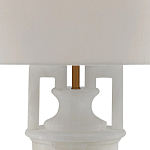 Настольная лампа с основанием в форме урны Piercing Stone варинант исполнения - 1 | Loft Concept в Рязани