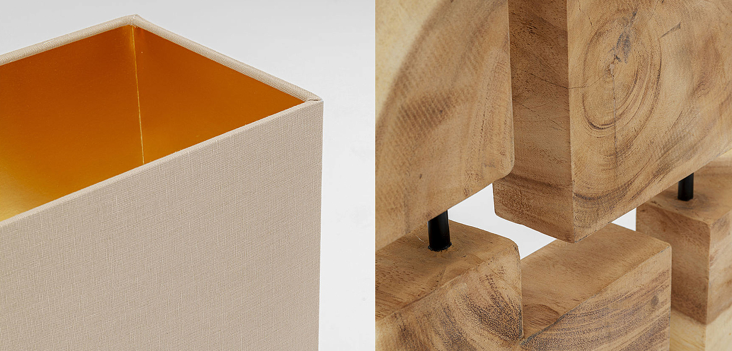 Настольная лампа Saw Cut Acacia - Loft-Concept в Рязани