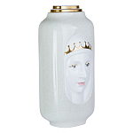 Ваза с золотисто-белыми фрагментами Faces of Imagination варинант исполнения - 1 | Loft Concept в Рязани