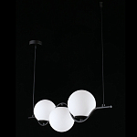 Люстра подвесная светодиодная Jagna Black and White варинант исполнения - 3 | Loft Concept в Рязани