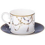 Чайный набор из фарфора с изображением лошадей на 6 персон 12 предметов Porcelain Horse Set   варинант исполнения - 2 | Loft Concept в Рязани