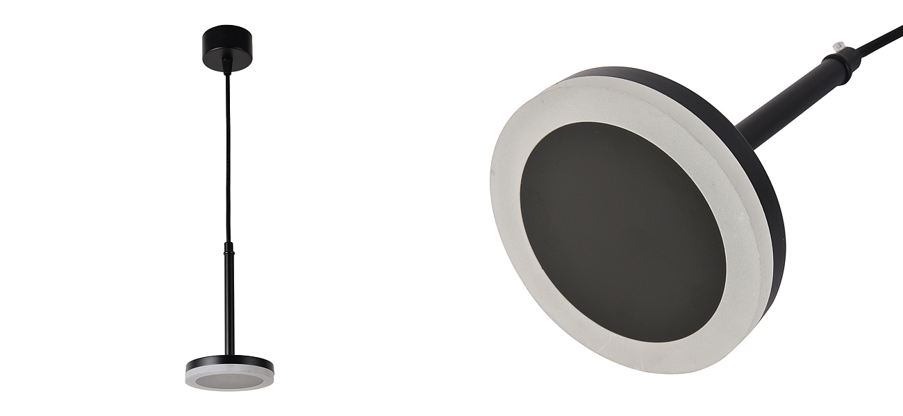 Светодиодный подвесной светильник DIENES Black Светодиодный подвесной светильник DIENES Black - Loft-Concept в Рязани