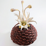 Статуэтка тропический фрукт Pandora Tropical Fruit Brown Red Creamy Flowers варинант исполнения - 1 | Loft Concept в Рязани