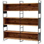 Стеллаж Coste Industrial Oak Rack варинант исполнения - 1 | Loft Concept в Рязани