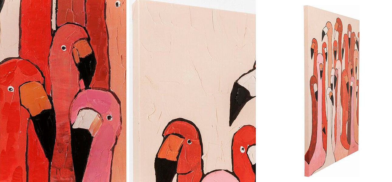 Постер A flock of Flamingos Постер A flock of Flamingos - Loft-Concept в Рязани