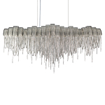 Люстра подвесная с металлическими дугами и длинными цепочками 115 см Atlantis Chain варинант исполнения - 15 | Loft Concept в Рязани