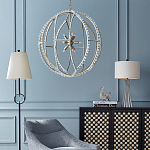 Настольная лампа с черно-белым узором Wavy Stripes варинант исполнения - 3 | Loft Concept в Рязани