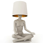Лампа MANNEQUIN LAMP с абажуром телесный замок варинант исполнения - 1 | Loft Concept в Рязани