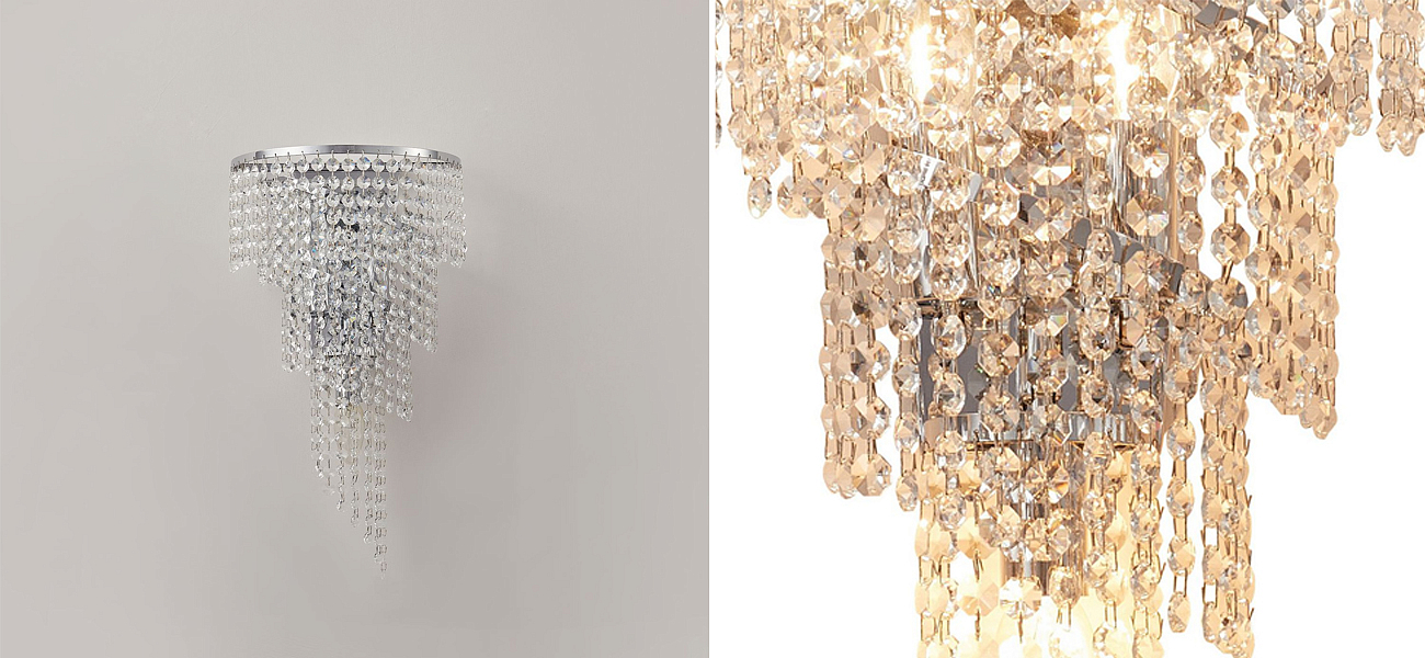 Хрустальное бра Crystal Art Хрустальное бра Crystal Art - Loft-Concept в Рязани
