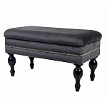 Мягкая банкетка с зоной для хранения Casket Dark Grey варинант исполнения - 2 | Loft Concept в Рязани