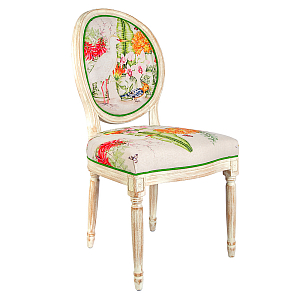 Стул White Heron and Hoopoe Stool