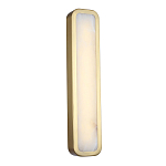 Бра в металлическом корпусе с рассеивателем из бежевого алебастра Cryptocrystalline Stone варинант исполнения - 1 | Loft Concept в Рязани