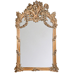 Зеркало настенное в ажурной раме с эффектом старины Classic Ornament Mirror варинант исполнения - 1 | Loft Concept в Рязани