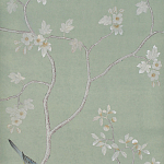 Обои ручная роспись Badminton Mercury Grey варинант исполнения - 2 | Loft Concept в Рязани