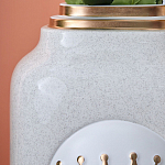 Ваза с золотисто-белыми фрагментами Faces of Imagination варинант исполнения - 7 | Loft Concept в Рязани