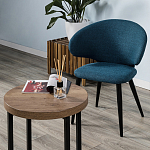 Стол журнальный круглый в стиле лофт Urban Style Space 2 варинант исполнения - 3 | Loft Concept в Рязани