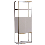 Стеллаж с дверцами и полками для хранения Expanse варинант исполнения - 1 | Loft Concept в Рязани