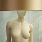 Лампа MANNEQUIN LAMP с абажуром изгибы тела варинант исполнения - 8 | Loft Concept в Рязани