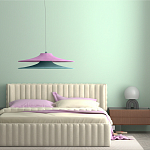 Подвесной вязаный светильник в двухцветном исполнении «Двойной Токио»  варинант исполнения - 1 | Loft Concept в Рязани