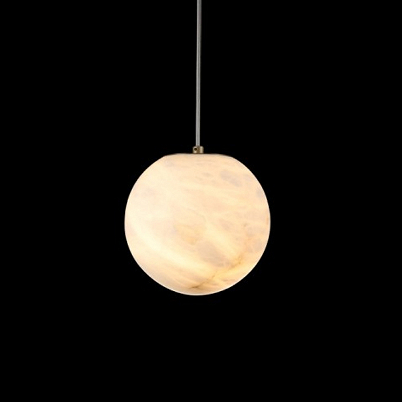Люстра подвесная с сферическими плафономи из натурального камня Glowing Spheres Латунь Белый Люстра подвесная с сферическими плафономи из натурального камня Glowing Spheres Латунь Белый в Рязани | Loft Concept