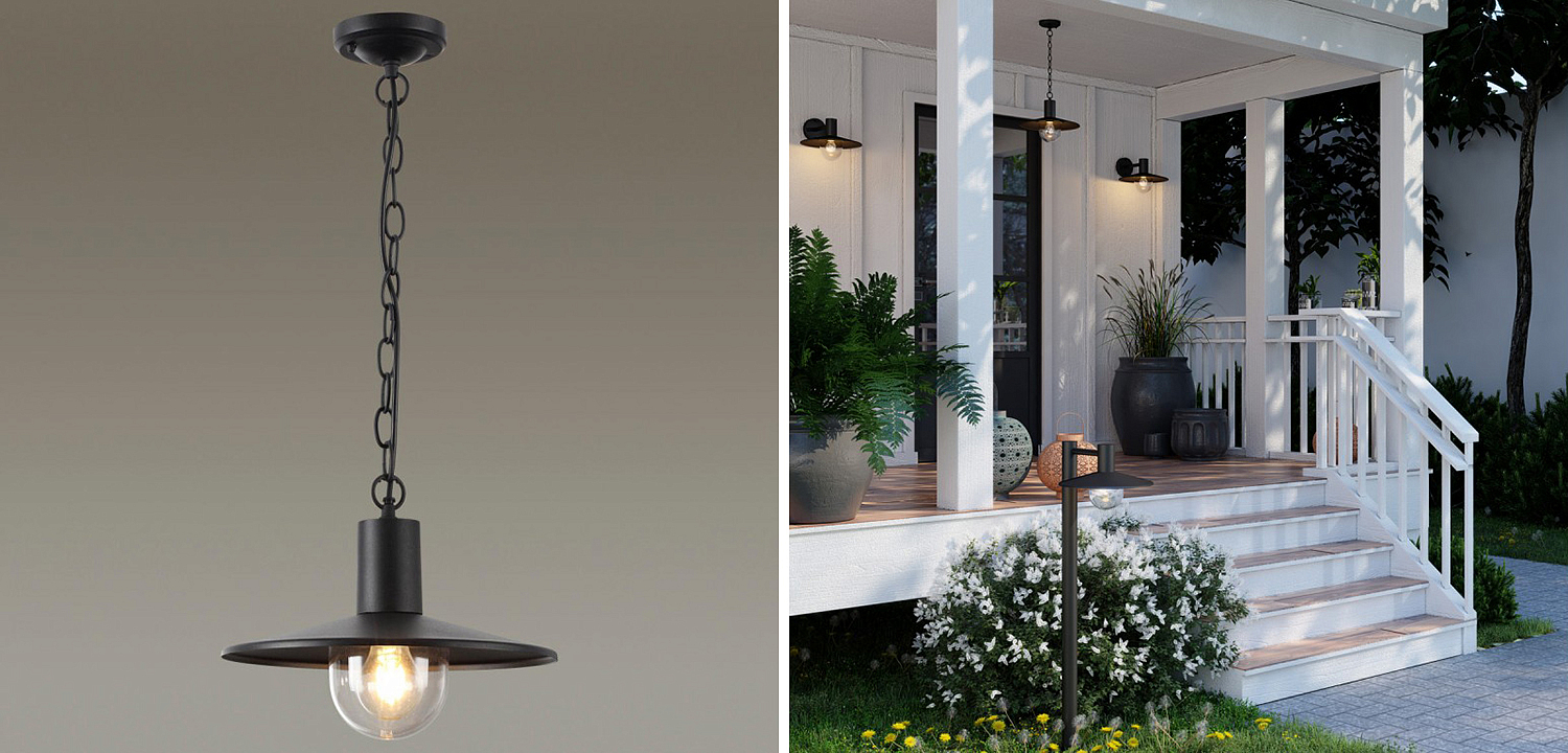 Уличный подвесной светильник Leicester Street Hanging Lamp Уличный подвесной светильник Leicester Street Hanging Lamp - Loft-Concept в Рязани