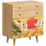 Комод с принтом на ящиках Elise Chest of Drawers варинант исполнения - 16 | Loft Concept в Рязани