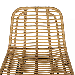 Стул барный с ротанговым плетением Half Bar Chair with Wicker без подлокотников варинант исполнения - 5 | Loft Concept в Рязани
