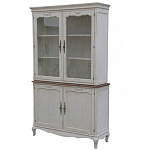 Буфет двустворчатый для посуды в стиле прованс Interiors Romance варинант исполнения - 1 | Loft Concept в Рязани